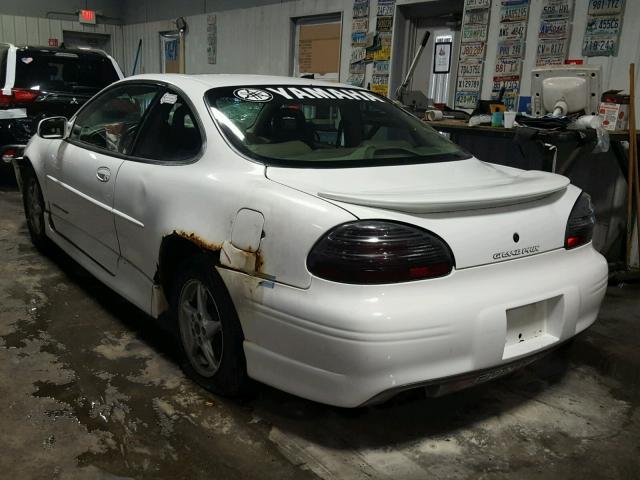 1G2WP12K1YF214471 - 2000 PONTIAC GRAND PRIX WHITE photo 3