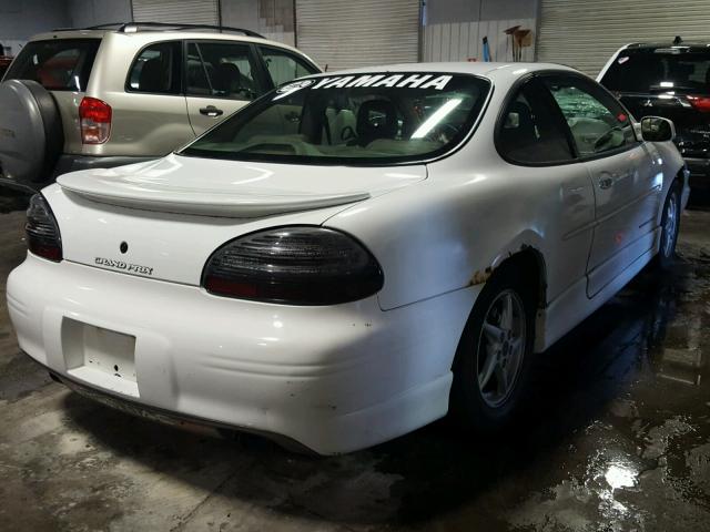 1G2WP12K1YF214471 - 2000 PONTIAC GRAND PRIX WHITE photo 4