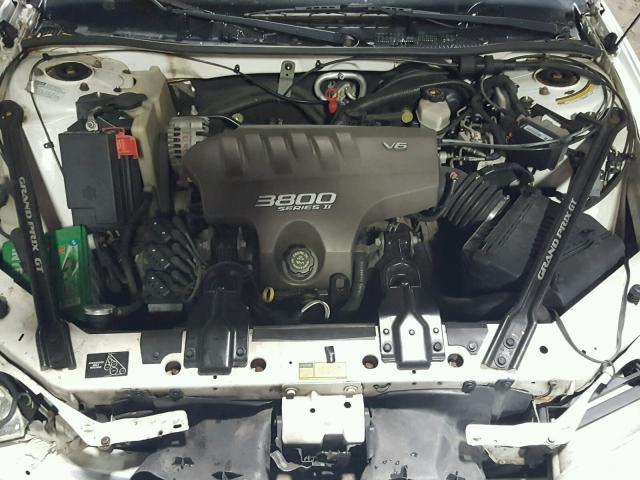 1G2WP12K1YF214471 - 2000 PONTIAC GRAND PRIX WHITE photo 7