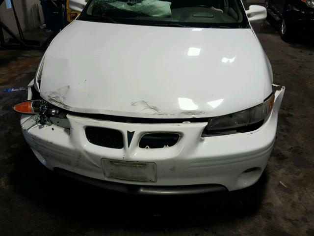 1G2WP12K1YF214471 - 2000 PONTIAC GRAND PRIX WHITE photo 9