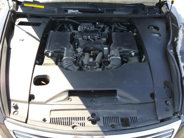 JTHGL46F685023059 - 2008 LEXUS LS 460L BLACK photo 7