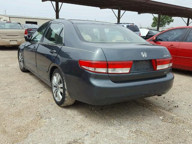 1HGCM56354A160294 - 2004 HONDA ACCORD LX GREEN photo 3