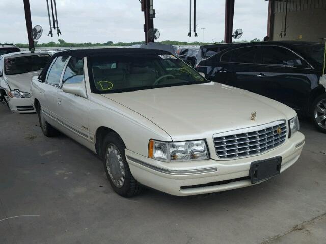 1G6KD54Y2XU760186 - 1999 CADILLAC DEVILLE CREAM photo 1