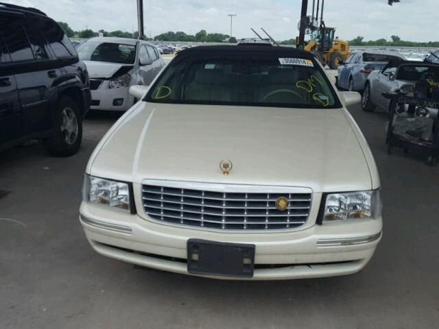 1G6KD54Y2XU760186 - 1999 CADILLAC DEVILLE CREAM photo 9