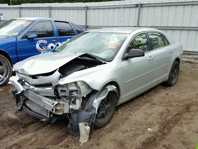 1G1ZG57B39F105576 - 2009 CHEVROLET MALIBU LS 银色 照片 2
