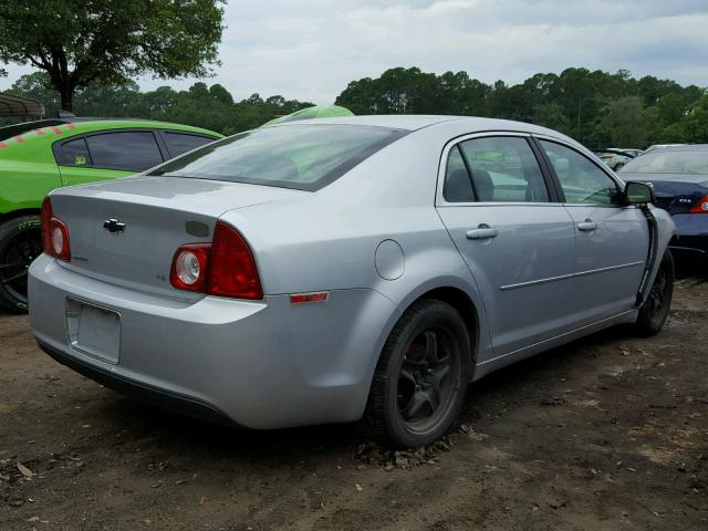 1G1ZG57B39F105576 - 2009 CHEVROLET MALIBU LS 银色 照片 4
