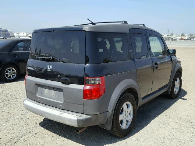 5J6YH27694L022613 - 2004 HONDA ELEMENT BLACK photo 4