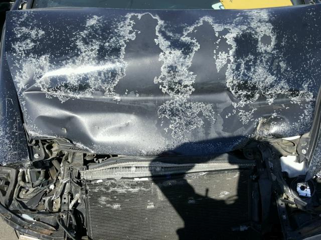 2HGFG12919H521827 - 2009 HONDA CIVIC EXL BLACK photo 7