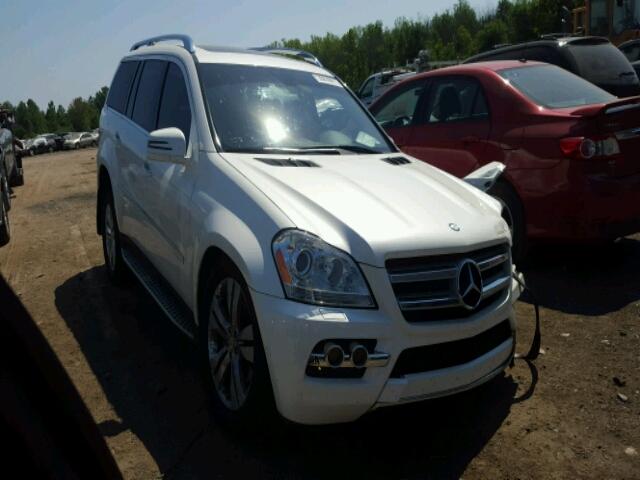 4JGBF7BE3BA644321 - 2011 MERCEDES-BENZ GL 450 4MA WHITE photo 1