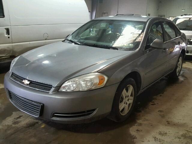 2G1WB58K469156766 - 2006 CHEVROLET IMPALA LS GRAY photo 2