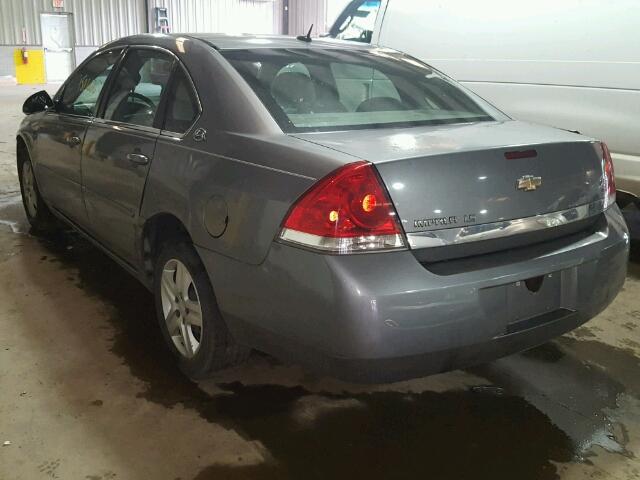 2G1WB58K469156766 - 2006 CHEVROLET IMPALA LS GRAY photo 3