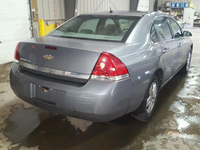 2G1WB58K469156766 - 2006 CHEVROLET IMPALA LS GRAY photo 4