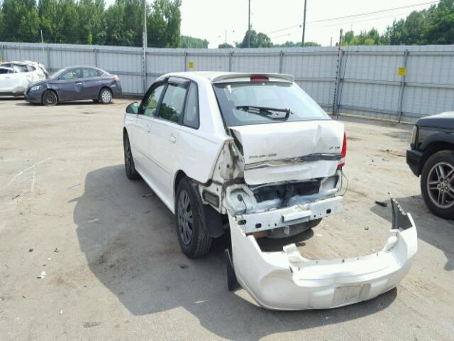 1G1ZU648X5F256559 - 2005 CHEVROLET MALIBU MAX WHITE photo 3