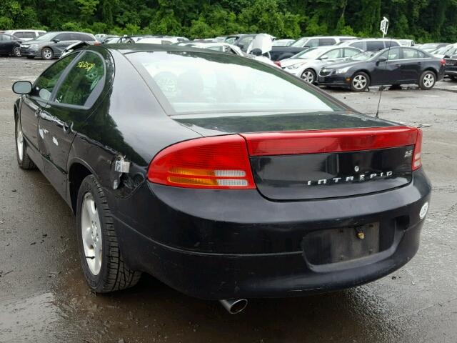 2B3HD76V8YH428264 - 2000 DODGE INTREPID R BLACK photo 3