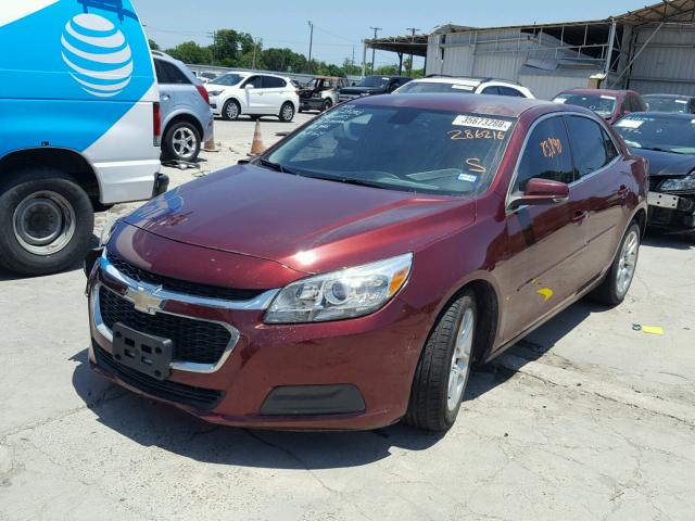 1G11C5SL7EF286216 - 2014 CHEVROLET MALIBU 1LT RED photo 2