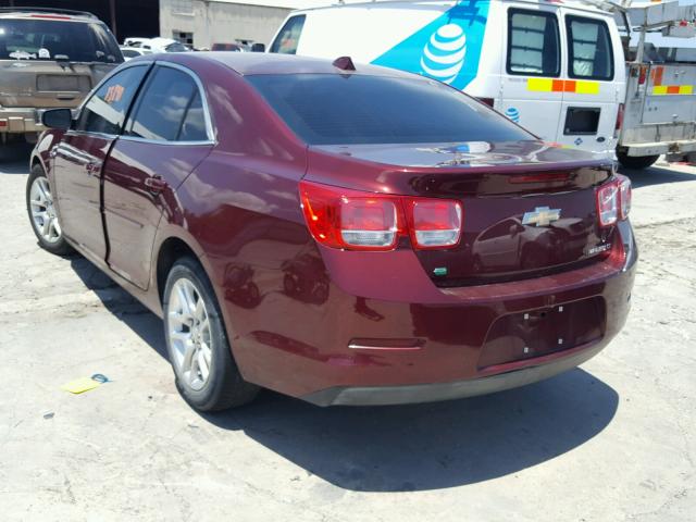 1G11C5SL7EF286216 - 2014 CHEVROLET MALIBU 1LT RED photo 3