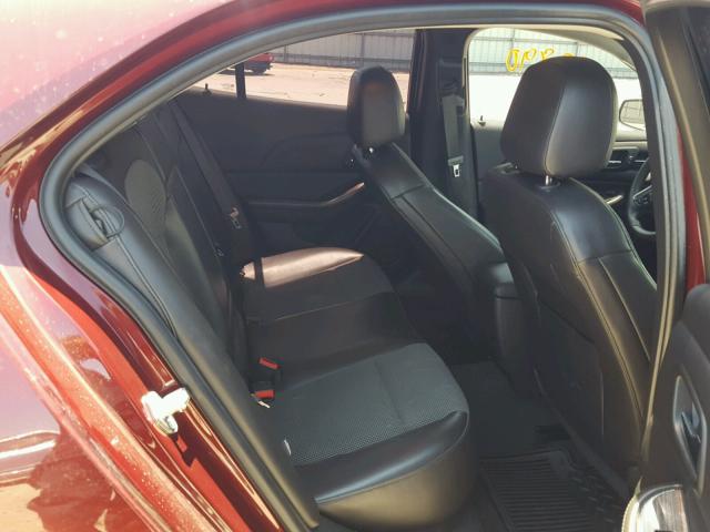1G11C5SL7EF286216 - 2014 CHEVROLET MALIBU 1LT RED photo 6