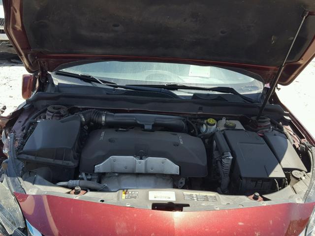 1G11C5SL7EF286216 - 2014 CHEVROLET MALIBU 1LT RED photo 7