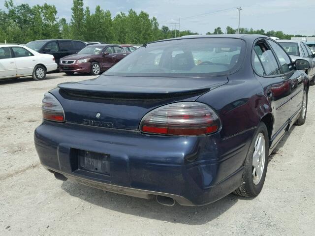 1G2WP52K02F284820 - 2002 PONTIAC GRAND PRIX BLUE photo 4