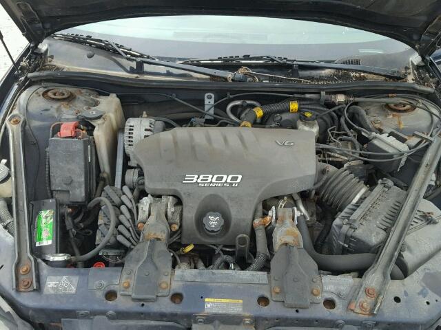 1G2WP52K02F284820 - 2002 PONTIAC GRAND PRIX BLUE photo 7