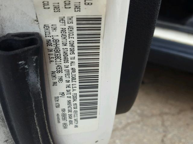 1J8HH48K68C114936 - 2008 JEEP COMMANDER Ağ foto 10