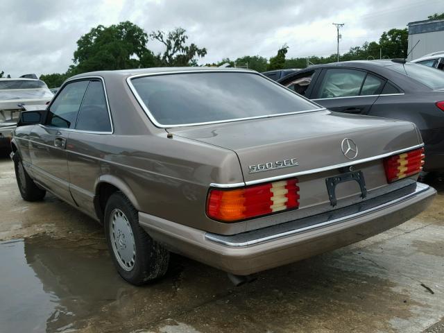 WDBCA45E4MA567512 - 1991 MERCEDES-BENZ 560 SEC GOLD photo 3