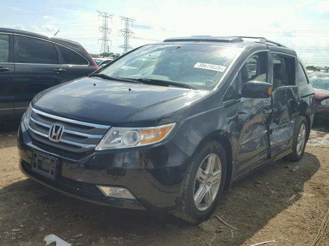 5FNRL5H93CB069236 - 2012 HONDA ODYSSEY TO BLACK photo 2