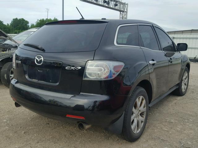 JM3ER293170129175 - 2007 MAZDA CX-7 BLACK photo 4