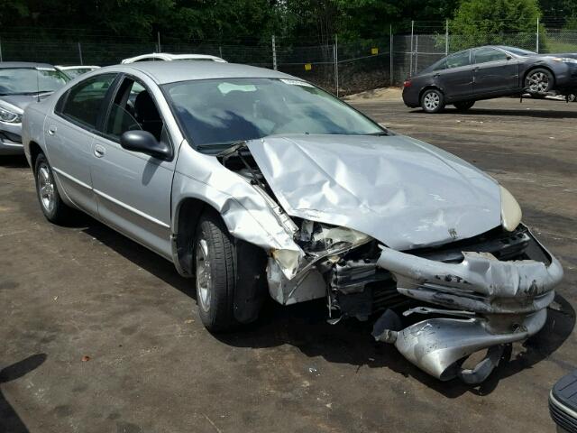 2B3HD56G93H551747 - 2003 DODGE INTREPID E SILVER photo 1