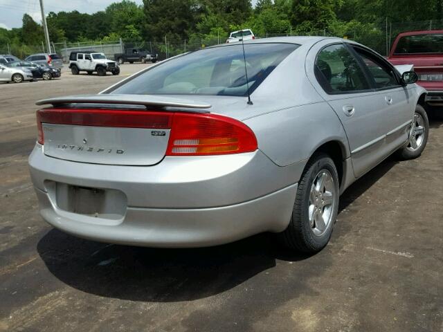 2B3HD56G93H551747 - 2003 DODGE INTREPID E SILVER photo 4