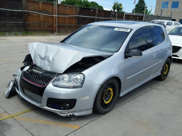 WVWEV71K06W121228 - 2006 VOLKSWAGEN NEW GTI SILVER photo 2