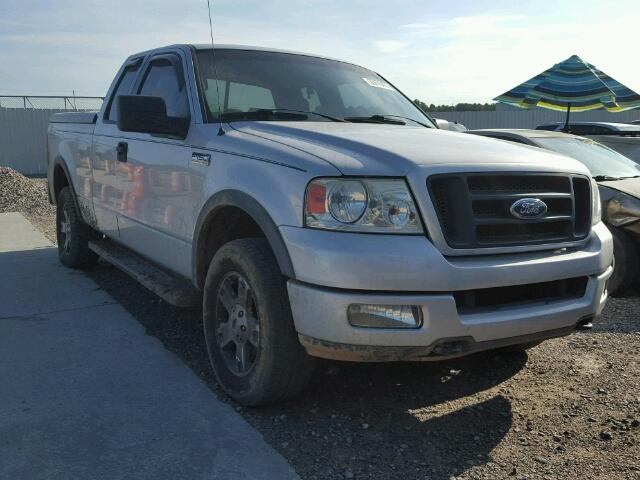 1FTPX14514NB78188 - 2004 FORD F150 SILVER photo 1