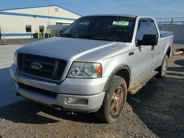 1FTPX14514NB78188 - 2004 FORD F150 SILVER photo 2