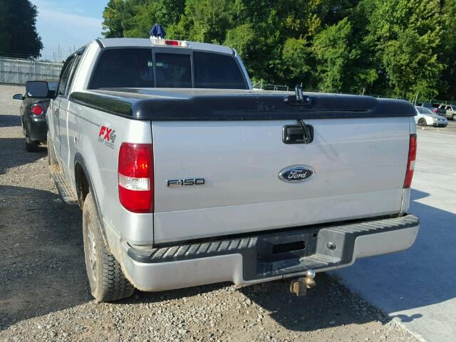 1FTPX14514NB78188 - 2004 FORD F150 SILVER photo 3