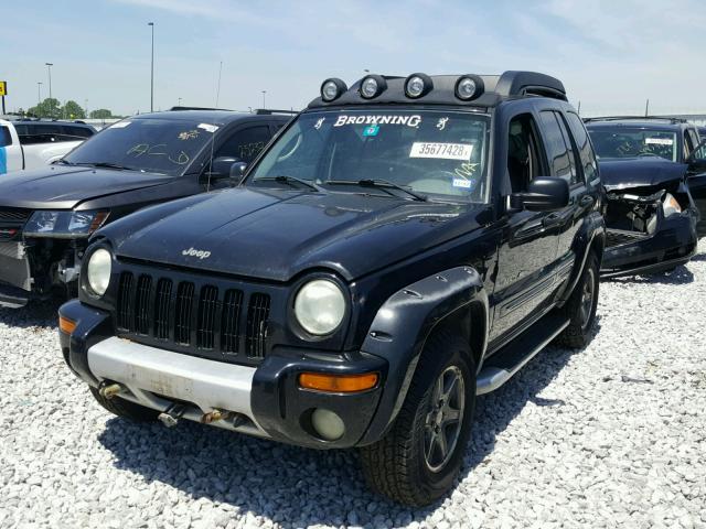 1J4GL38K13W515887 - 2003 JEEP LIBERTY RE BLACK photo 2