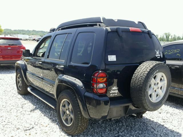 1J4GL38K13W515887 - 2003 JEEP LIBERTY RE BLACK photo 3