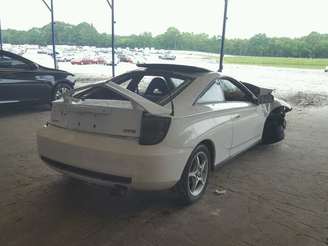 JTDDY38T7Y0002530 - 2000 TOYOTA CELICA GT- WHITE photo 4