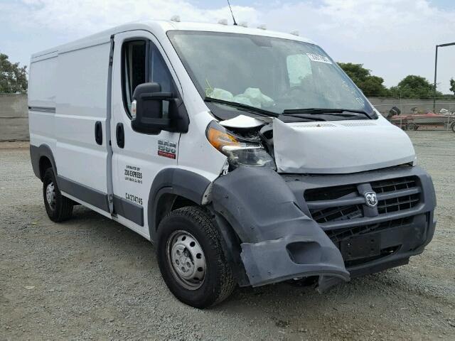 3C6TRVAG1GE106901 - 2016 RAM PROMASTER WHITE photo 1