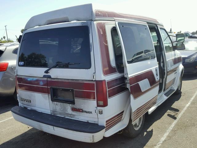 1GDDM19W0VB501013 - 1997 GMC SAFARI XT WHITE photo 4