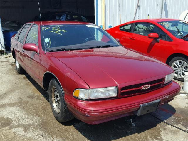1G1BL52W9SR125293 - 1995 CHEVROLET CAPRICE CL 勃艮第红 照片 1