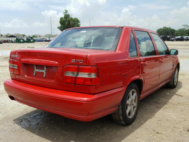 YV1LS55A7X2594696 - 1999 VOLVO S70 BURGUNDY photo 4