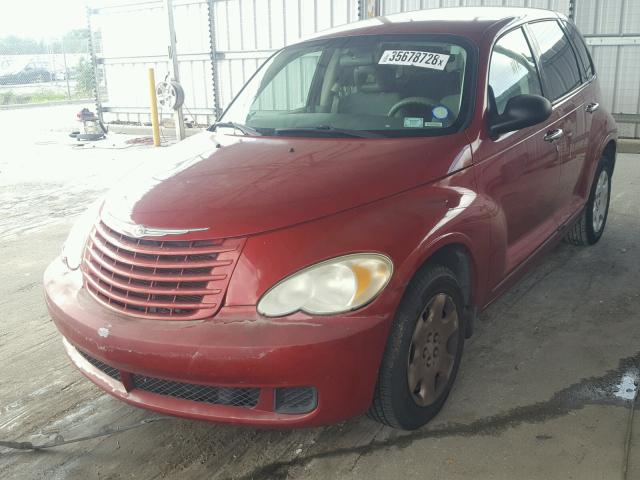 3A8FY48B28T135780 - 2008 CHRYSLER PT CRUISER BURGUNDY photo 2