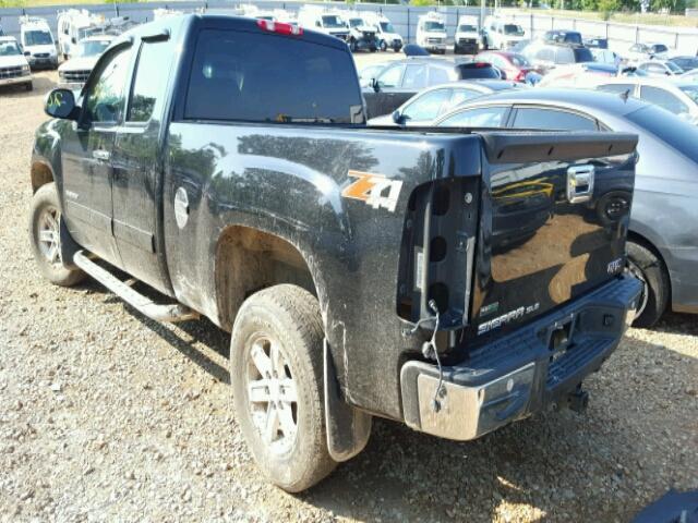 1GTSKVE38AZ245340 - 2010 GMC SIERRA K15 BLACK photo 3