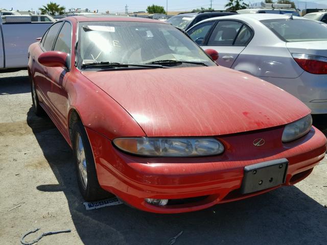 1G3NF52E5YC345738 - 2000 OLDSMOBILE ALERO GLS 红色 照片 1
