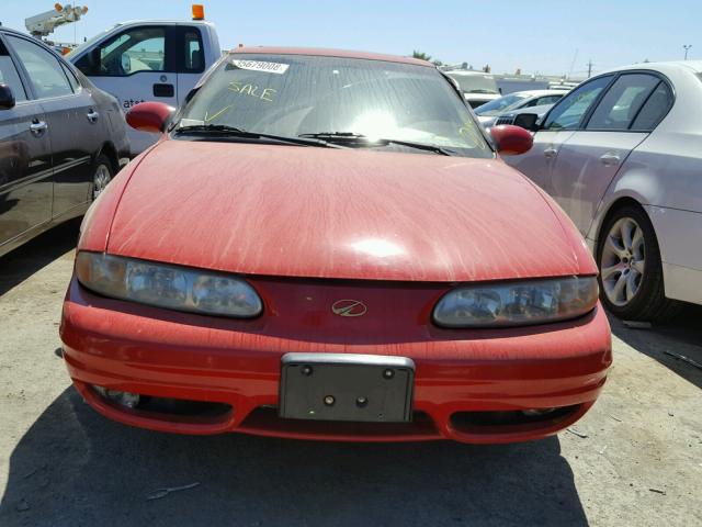 1G3NF52E5YC345738 - 2000 OLDSMOBILE ALERO GLS 红色 照片 9