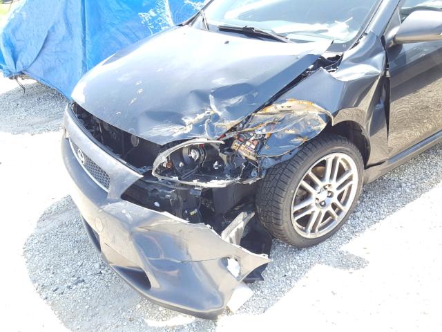 JTKDE177550039050 - 2005 TOYOTA SCION TC 灰色 照片 9