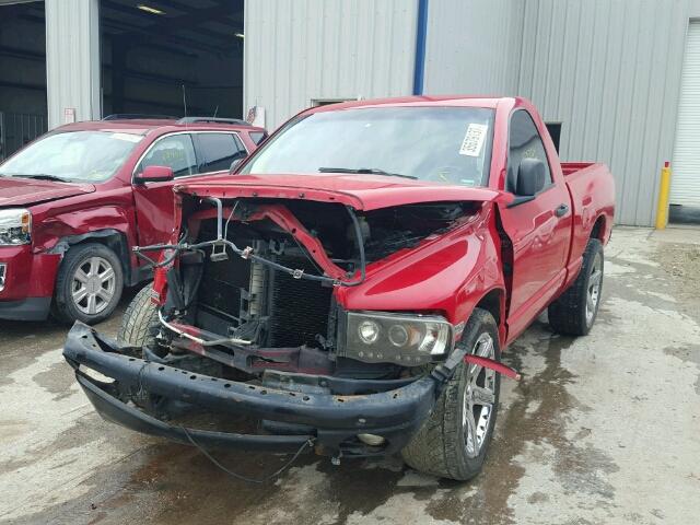 1D7HA16D93J583379 - 2003 DODGE RAM 1500 S RED photo 2