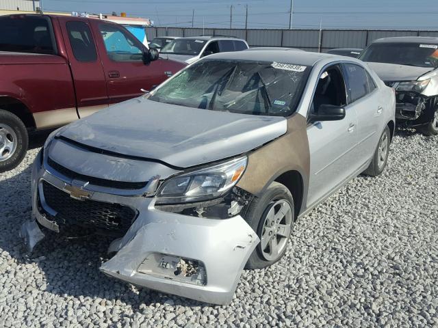 1G11B5SL4EF231614 - 2014 CHEVROLET MALIBU LS GRAY photo 2