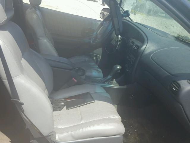 1G2WR12142F165632 - 2002 PONTIAC GRAND PRIX BLUE photo 5