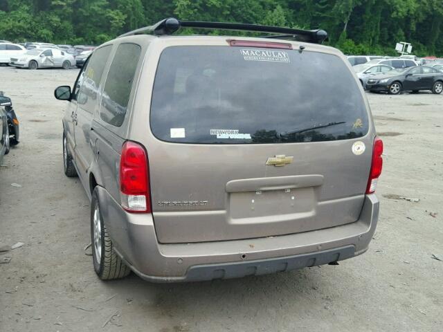 1GNDV33LX6D178243 - 2006 CHEVROLET UPLANDER L 棕色 照片 3